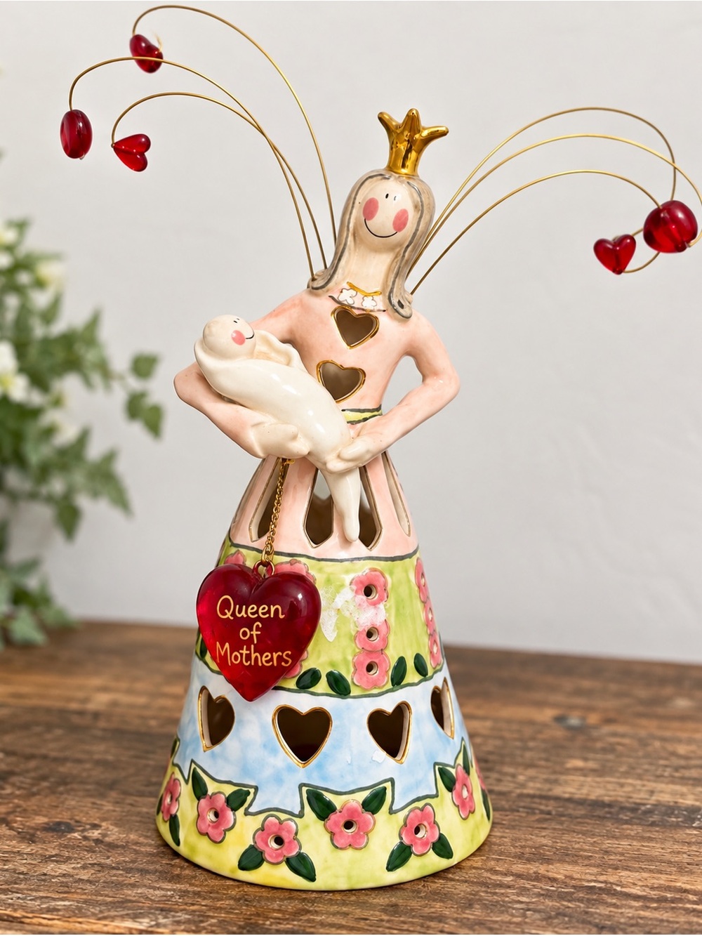 Blue Sky Heather Goldminc Queen of Mothers 2004 Ceramic Figurine